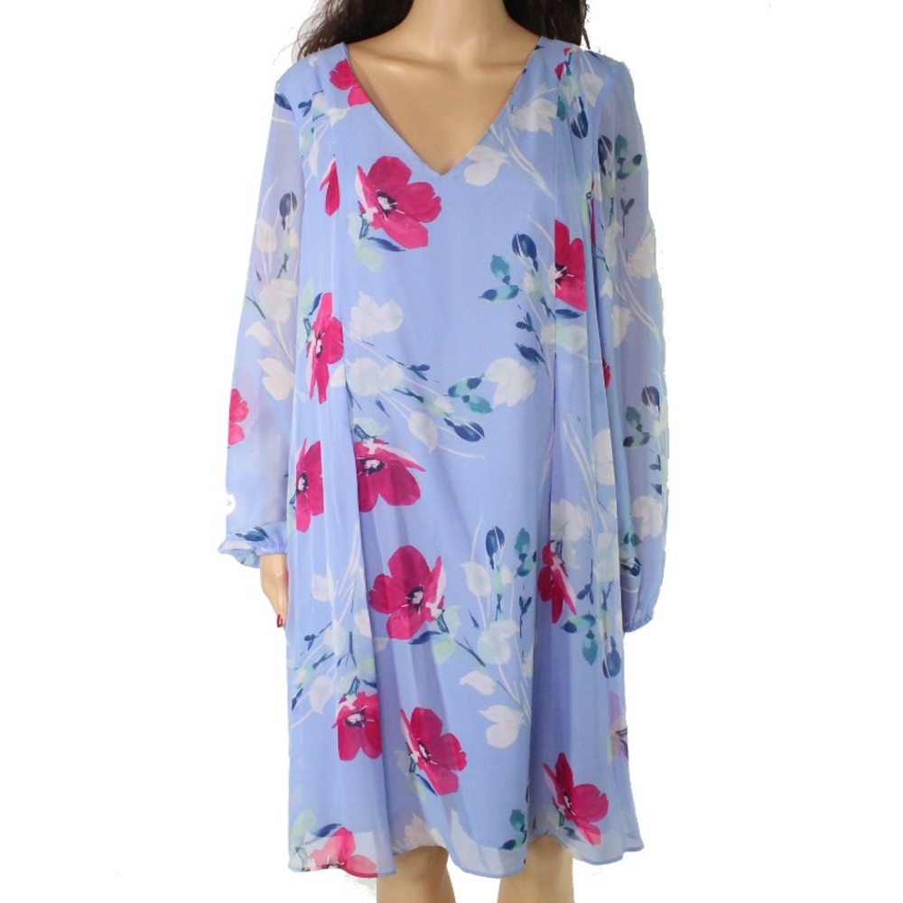 INC Floral Print Mini Dress